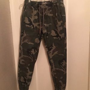 Camo joggers
